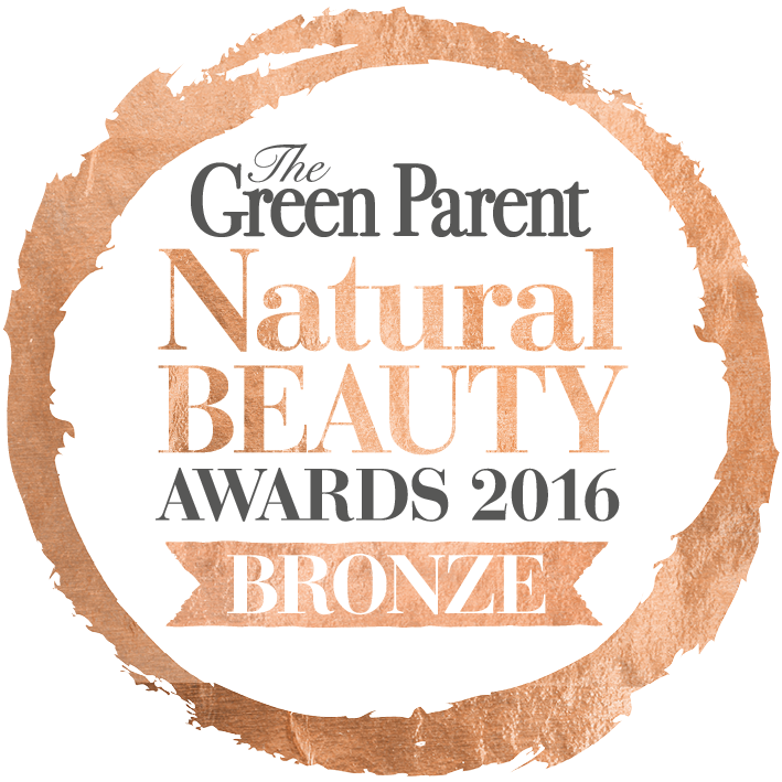 The Green Parent Natural Beauty Awards 2016 Bronze