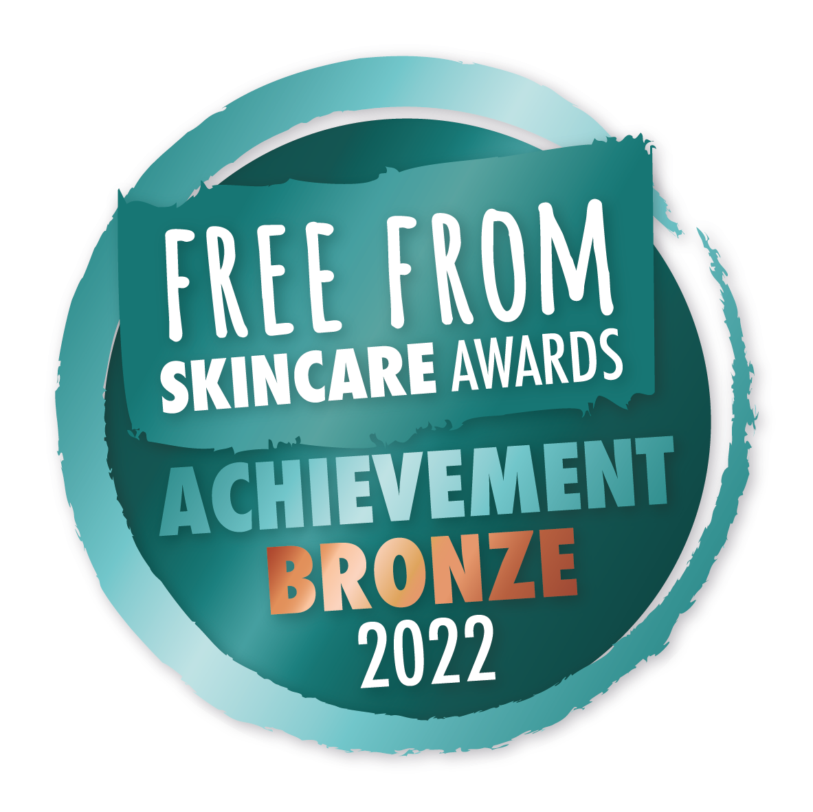 Free From Skincare Awards Achievement Bronze 2022